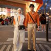 Potret Mesra Dinda Hauw dan Rey Mbayang di Paris, Selalu Manis Pakai Outfit Senada