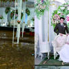 7 Potret Pernikahan Mantan Suami Mawar dengan Baby Sitter, Kue Pengantin Miring Sampai Diguyur Hujan