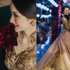 10 Potret Resepsi Pernikahan Belva Devara, Gaun Sabrina Padukan Batik dan Kebaya Mewah Banget!