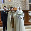 Ini Potret Pernikahan Beda Agama yang Jadi Perdebatan, Pengantin Berhijab Lakukan Pemberkatan di Gereja