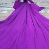 Potret Ria Ricis Kenakan Gaun Ungu Super Megah di Cappadocia, Disebut Terong Berjalan!