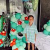 Ini Momen Ulang Tahun Kenji ke-8, Anak Kedua Jennifer Bachdim yang Dirayakan dengan Tema Warna Hijau