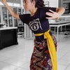 6 Potret Leticia Anak Sheila Marcia dan Anji Latihan Menari Bali, Pipi Merahnya Cute Banget