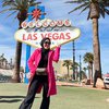 10 Potret Ibu Ayu Ting Ting Jalan-Jalan ke Las Vegas, Cetar Pakai Outfit Mewah