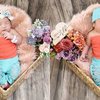 Potret Newborn Photoshoot Baby Xarena, Anak Siti Badriah yang Super Gemes Bermata Sipit
