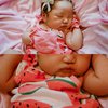 New Born Photoshoot Baby Xarena Anak Siti Badriah dan Krisjiana, Ada yang Tema Buah-buahan!