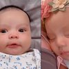 10 Potret Cantik Baby Ameena, Dari Abis Mandi Hingga Mau Nyusu sama Aurel Hermansyah
