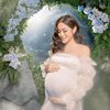 10 Maternity Shoot Terbaru Jessika Iskandar Meriah Bertabur Bunga, Makin Cantik dan Bahagia dengan Pipi Chubbynya