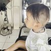 Anak Seleb Terkenal, Ini 7 Potret Kiano Tiger Wong Potong Rambut di Tukang Cukur Sederhana