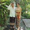 Potret Rizky Febian Pakai Baju Adat Bali Bareng Mahalini, Mu Prewed Nih?