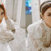 7 Potret Wika Salim Pakai Gaun Serba Putih, Memesona Bak Cinderella!