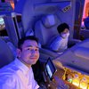 Potret Raffi Ahmad dan Nagita Slavina di Pesawat Menuju Roma, Naik Kelas Bisnis yang Terlihat Mewah Banget