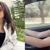 Potret Sandrinna Michelle yang Udah Lihai Nyetir Mobil Sendiri di Usia 15 Tahun, Gayanya Kece Banget!