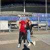 Potret Rizky Billar dan Lesti Kejora Nonton Final Liga Champion di Paris, Tetap Senang Meskipun Tim Favorit Kalah