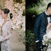 Mulai Prewedding Sampai Resepsi Pernikahan, Ini 7 Potret Jesse Choi Cium Mesra Kening Maudy Ayunda