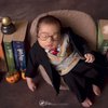 11 Potret New Born Fotoshoot Baby Gin Anak Gilang Dirga dan Adiezty Fersa, Lucu dan Gak Rewel!