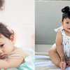 9 Potret Gemas Nebula Anak Babe Cabita yang Baru Umur Setahun, Rambut Ikalnya Bikin Makin Cantik