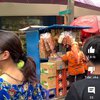 Momen Sarwendah Beli Jajanan Kaki Lima ke Pasar Pakai Daster, Tuai Pujian Karena Selalu Tampil Sederhana