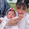 8 Potret Felicya Angelista dan Caesar Hito di Kuil Korea Pakai Hanbok, Baby Bible Gemes Banget!