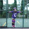 8 Potret Gempi Olahraga dan Pakai Baju Ungu Persik Kediri, Netizen: Cepet Banget Gede Sih!