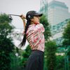 10 Pesona Anya Geraldine saat Main Golf, Gayanya Mukul Bola Bikin Pria-Pria Salfok