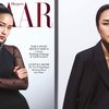 7 Pesona Renatta Moeloek dalam Pemotretan untuk Majalah Bazaar, Ekspresinya Kece Abis!