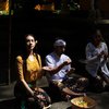 8 Potret Anya Geraldine Jalani Ritual Melukat Bareng Pacar di Bali, Isu Pindah Agama Jadi Sorotan