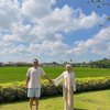 10 Potret Seru Keluarga Kecil Kesha Ratuliu Liburan di Bali, Baby Qwenzy Gemes Banget Sudah Bisa Gaya