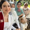 10 Potret Tissa Biani Kenakan Kebaya Nuansa Merah Putih di Tunangan Kakak, Anggun Bak Ibu Pejabat