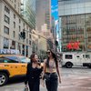 Ke Luar Negeri Bareng, Ini Deretan Gaya Kece Pevita Pearce dan Anya Geraldine di Jalanan Kota New York