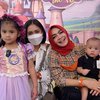 10 Potret Perayaan Ulag Tahun Ansara Anak Caca Tengker Bertema Princess Sofia, Kehadiran Rayyanza Bikin Salfok