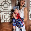 Potret Baby Djiwa Anak Nadine Chandrawinata di Anniversary Kakek Neneknya, Gemes Usil Cubit Sepupu Sampai Nangis