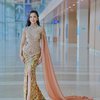 Pancarkan Aura Dewi, Ini Pesona Lyodra Ginting yang Tampil Menawan dalam Balutan Dress Panjang
