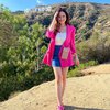 Deretan Potret Syifa Hadju Liburan di Los Angeles, Memukau Pakai Outfit Warna Pink Shock 