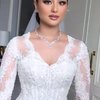 Deretan Pesona Amanda Khairunnisa di Hari Pernikahannya, Tampil Cantik dan Menawan dengan Kebaya Putih