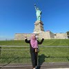10 Potret Mbak Lala Pengasuh Rafathar Saat di New York, Foto Bareng Patung Liberty Sampai Refal Hady