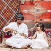 10 Potret Kedekatan Hassan Alaydrus dengan Putri Tunggalnya, Duda Brewokan yang Bikin Kaum Hawa Kasmaran