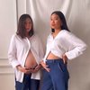 Deretan Maternity Shoot Terbaru Alika Islamaddina Bareng Shabat, Badan Tetap Langsing Gak Kayak Bumil!