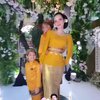 Deretan Potret Sarah Menzel di Acara 7 Bulanan Baby Ameena, Tampil cantik dengan Kebaya Kuning