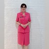 Cocok Kenakan Seragam Pink, Ini Deretan Potret Uut Permatasari saat Jadi Ibu Bhayangkari