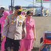 Cocok Kenakan Seragam Pink, Ini Deretan Potret Uut Permatasari saat Jadi Ibu Bhayangkari