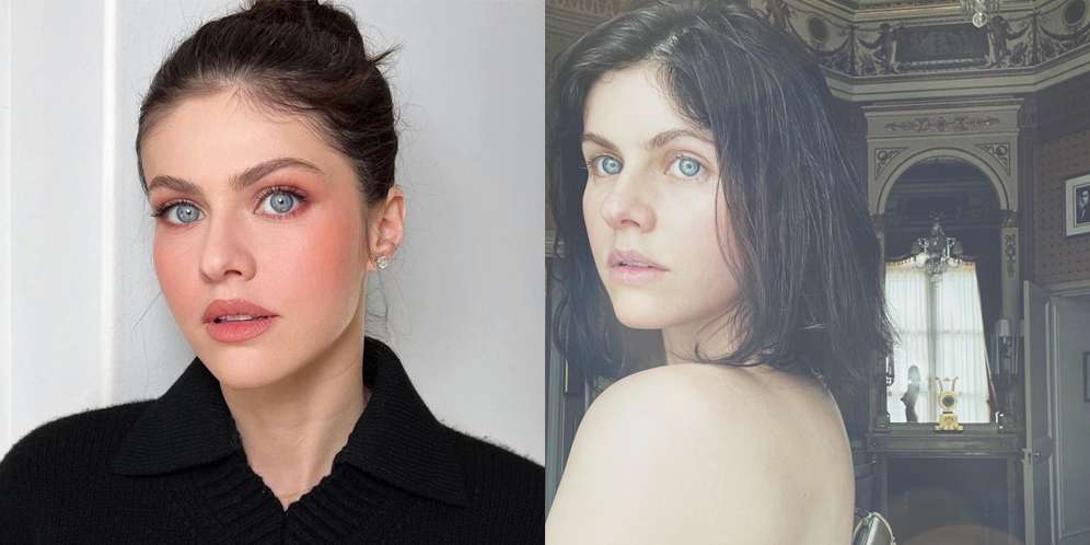 Miliki Mata Biru Menawan, Ini 10 Potret Cantik Aktris Hollywood Alexandra Daddario