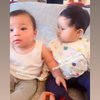 Potret Baby Izz Anak Nikita Willy dan Baby Ameena Playdate, Bikin Netizen Gemes Banget