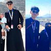 Kakak Lesti Kejora Unggah Beberapa Foto Saat Umrah, Ekspresi Baby Leslar Jadi Sorotan