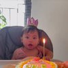 Potret Baby Bible Anak Felicya Angelista Rayakan Ulang Tahun yang Pertama, Kaget Waktu Lihat Kuenya