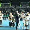 Menang Telak! Ini 10 Potret Raffi Ahmad Berhasil Kalahkan Desta di Tiba-Tiba Tenis
