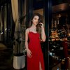 Deretan Potret Agatha Chelsea dalam Balutan Dress Merah Tanpa Lengan, Pancarkan Aura Anggun dan Menawan