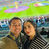 Benar-Benar Sultan, Ini Momen Raffi Ahmad Ajak Nagita Slavina Nonton Piala Dunia 2022 di kelas VVIP