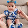 Usianya Sudah 4 Bulan, Potret Baby Moana saat Kenakan Popok di Kepala Ini Lucu Banget lho