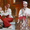 Serba Merah, Ini Deretan Pemotretan Keluarga Siti Badriah Bertema Adat Bali